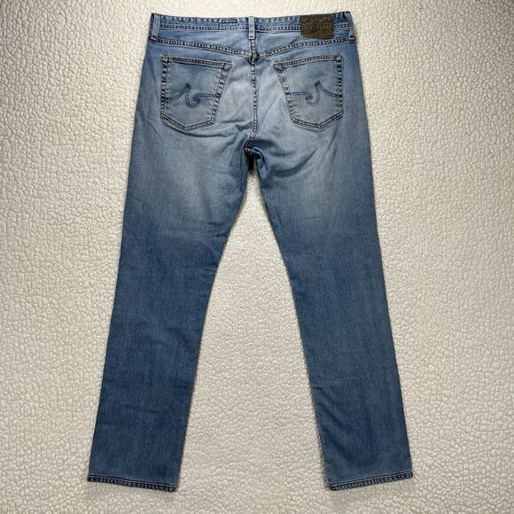 AG Adriano Goldschmied The Graduate Jeans Men's 36x34 Actual 35x31 Casual Grunge - Picture 3 of 10